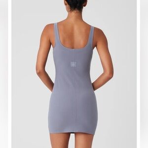 Alo Yoga Alosoft Head Start Dress in Fog